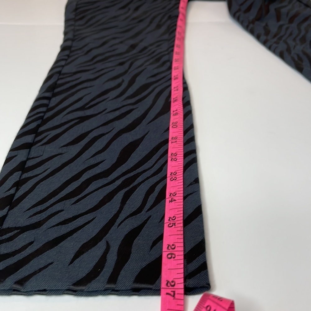 Rag & Bone Simone Black Zebra Pants Size 0 - image 8